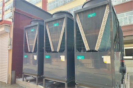 小区集中改造，空气能热泵设备带来冬季新体验