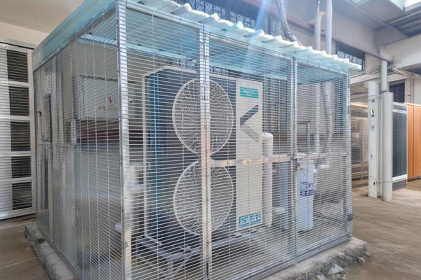 海城1500平制衣厂冷暖项目