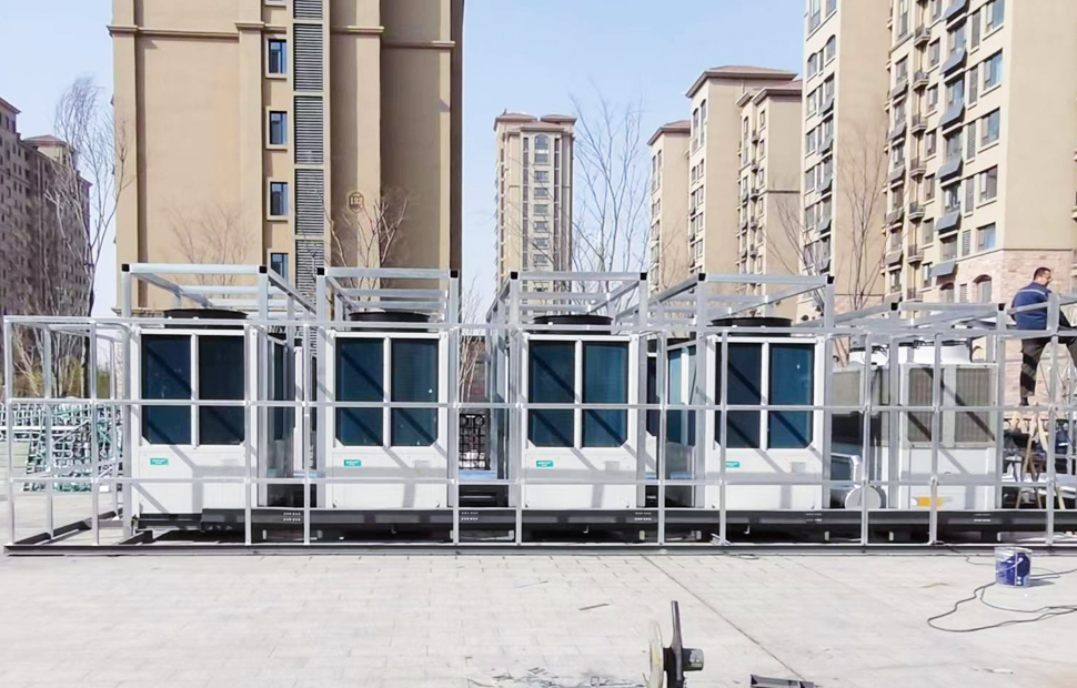 山东省潍坊社区供暖改造项目用空气能热泵效果如何