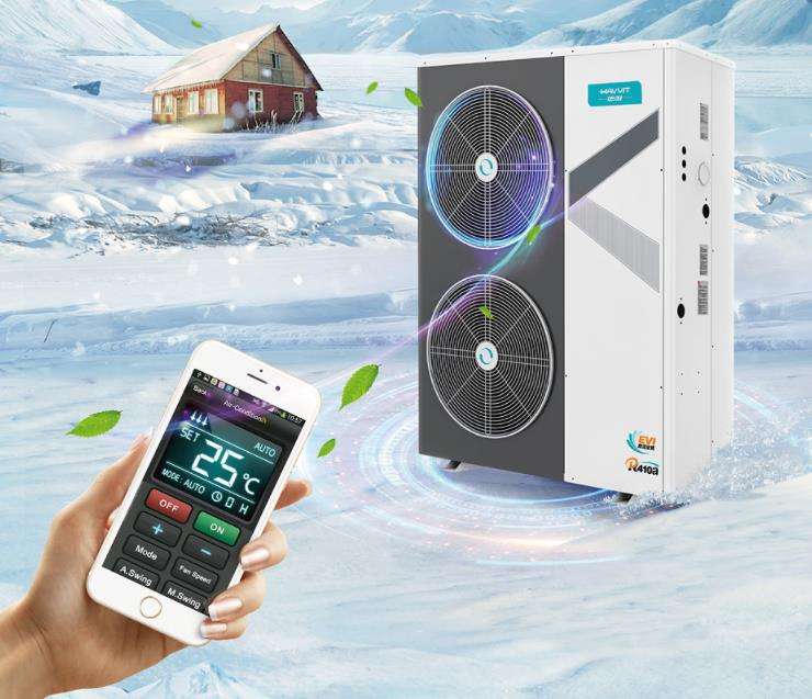 家用空气能热泵厂家就选哈唯新能源