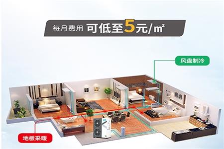 空气能采暖为什么要选择地暖作为末端？