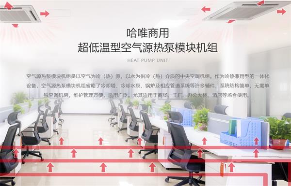 商业空气能热泵机组：多项优势使其成为企业首选