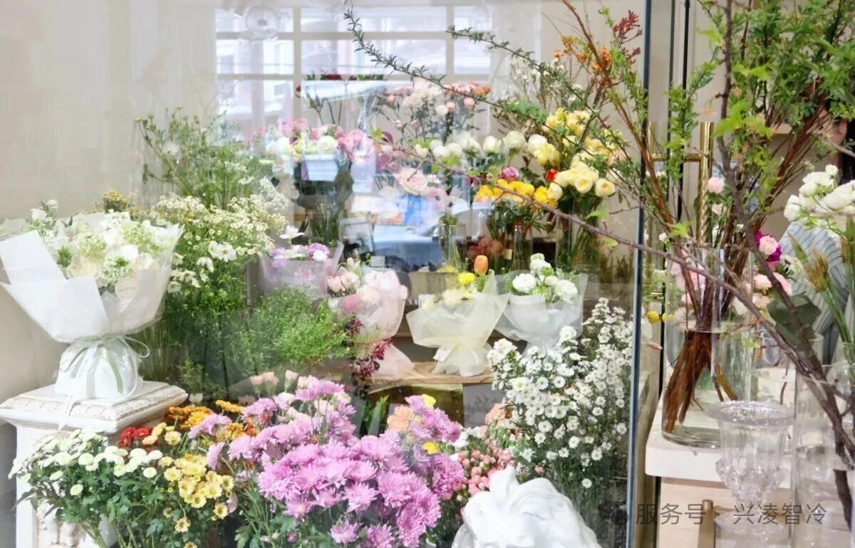 兴凌智冷 | 花店专用变频冷库机组：静音省电，锁鲜更持久